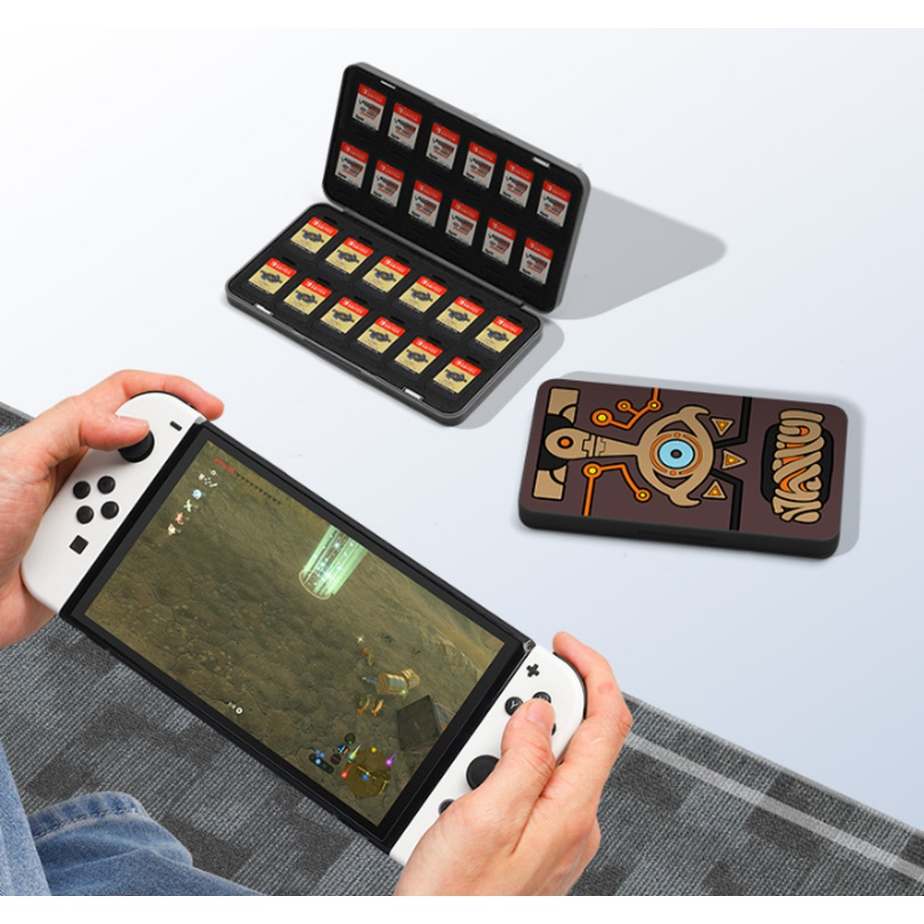 กล่องใส่แผ่นเกม Switch 24 แผ่น
