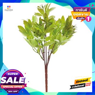 Artificial ใบไม้ประดิษฐ์ ใบโพเล็ก รุ่น YF19008B สีเขียว Artificial Leaves, Polek Leaves, FONTE Model YF19008B Green