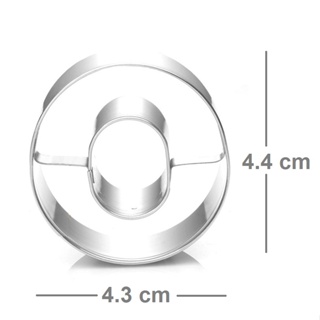 พิมพ์โดนัท พิมพ์วงกลม พิมพ์ตัวโอ พิมพ์คุกกี้วงกลมมีรู