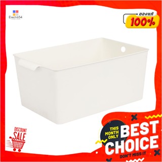 MULTIPURPOSE กล่องอเนกประสงค์ STACKO MILD L 33.5x21.5x15.5 ซม. สีขาวMULTIPURPOSE STORAGE BOX STACKO MILD L 33.5X21.5X15