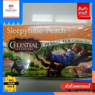 เครื่องดื่ม Celestial  SleepyTime Peach 30g. Celestial SleepyTime Peach 30g. Reasonable price.ชา