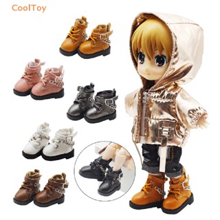 Cooltoy ใหม่ รองเท้าบูทลําลอง แฮนด์เมด อุปกรณ์เสริม สําหรับตุ๊กตา Ob11 DOD 1/12 Bjd 1 คู่