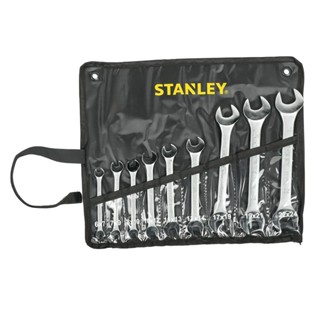 WRENCH ชุดประแจปากตาย STANLEY แพ็ก 9 ชิ้นWRENCH SET STANLEY PACK9