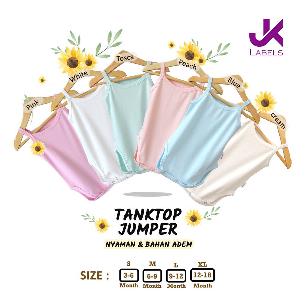 JK Labels TANKTOP JUMPER Girl / Jumper บอดี้สูท เด็กผู้หญิง