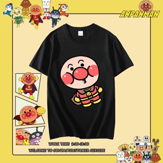 เสื้อยืดผู้ชาย Anpanman Rollpanna เสื้อยืดผู้หญิง เสื้อยืดเด็กผช หลวม เสื้อแฟชั่นผญ2022อื่นๆ เสื้อคู่รัก