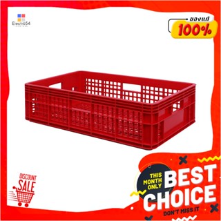 FRUIT ลังผลไม้ GW 37.5X56.5X16 ซม. สีแดงFRUIT CRATE GW 37.5X56.5X16CM RED