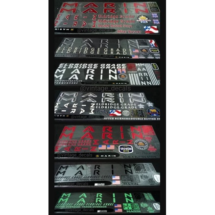 สติ๊กเกอร์ MARIN ELDRIDGE GRADE