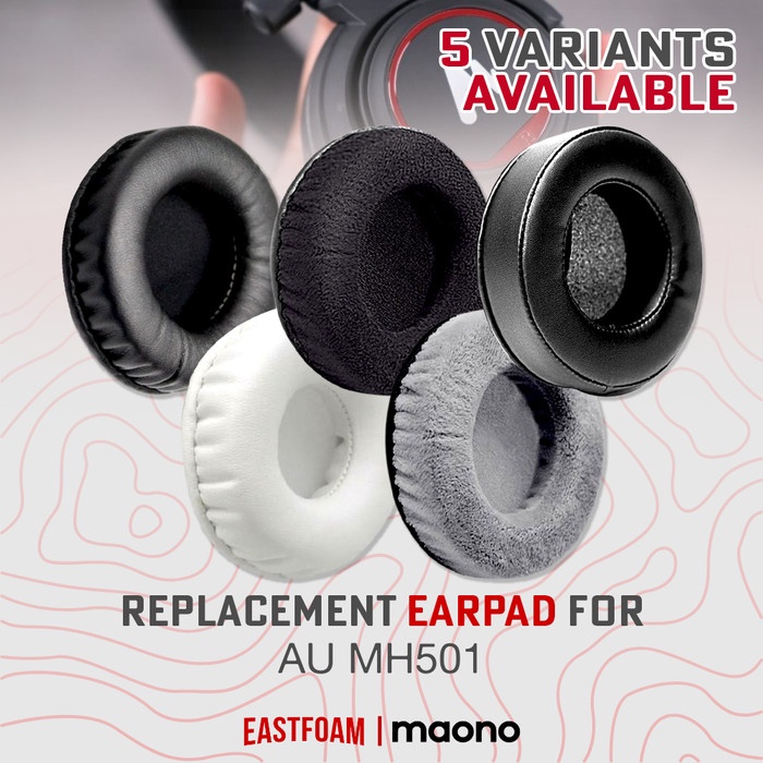 Earpad Earcup Maono AU-MH601 AU MH 601 แผ่นรองหูฟังโฟมโฟม