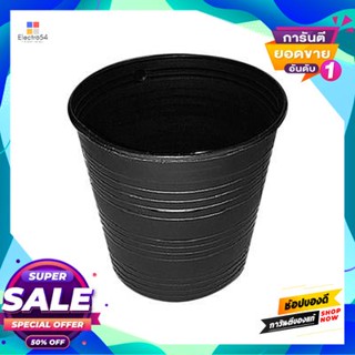 Black กระถางพลาสติกดำ PNP ขนาด 3 นิ้ว สีดำ Black plastic flower pot, PNP, size 3 inches, black