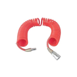 COILED สายลมสปริง EUROX 03-001-012 5x8 มม. 9 ม.COILED AIR HOSE EUROX 03-001-012 5X8MM 9M