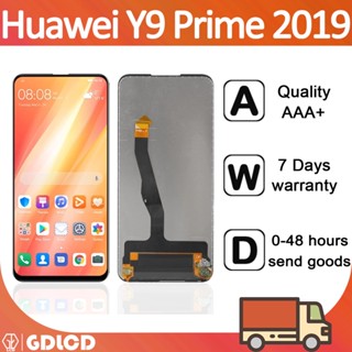 หน้าจอสัมผัส LCD สําหรับ HUAWEI Y9 Prime 2019 Y9S Honor 9X