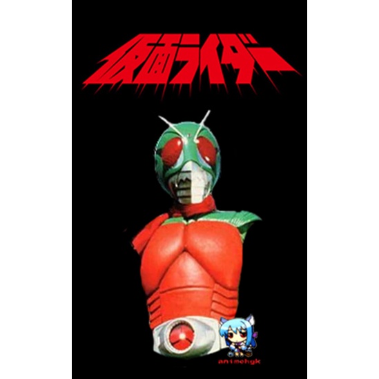 คาเมนไรเดอร์ สกายไรเดอร์ มาส์คไรเดอร์ Kamen Rider Mask Skyrider V8 Bust 1/2.5 ไอ้มดแดง vinyl โมเดล