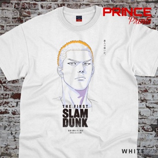 The First Slam Dunk 2023 Aesthetic T-Shirt Sakuragi Hanamichi Kaede Rukawa เสื้อยืด