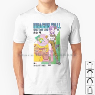 เสื้อยืดผ้าฝ้าย พิมพ์ลายอนิเมะ The Twenty Second Tenkaichi Budouki Dbz Z Bulma สไตล์วินเทจ สําหรับผู้ชาย Her For Hi_04