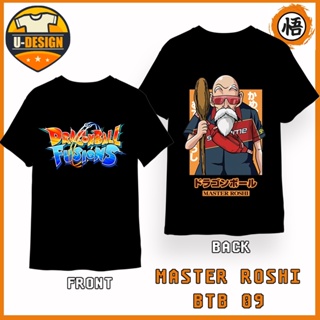 เสื้อยืด cotton Master Roshi Dragon Ball Z Super Anime Shirt Tshirt Trendy_04