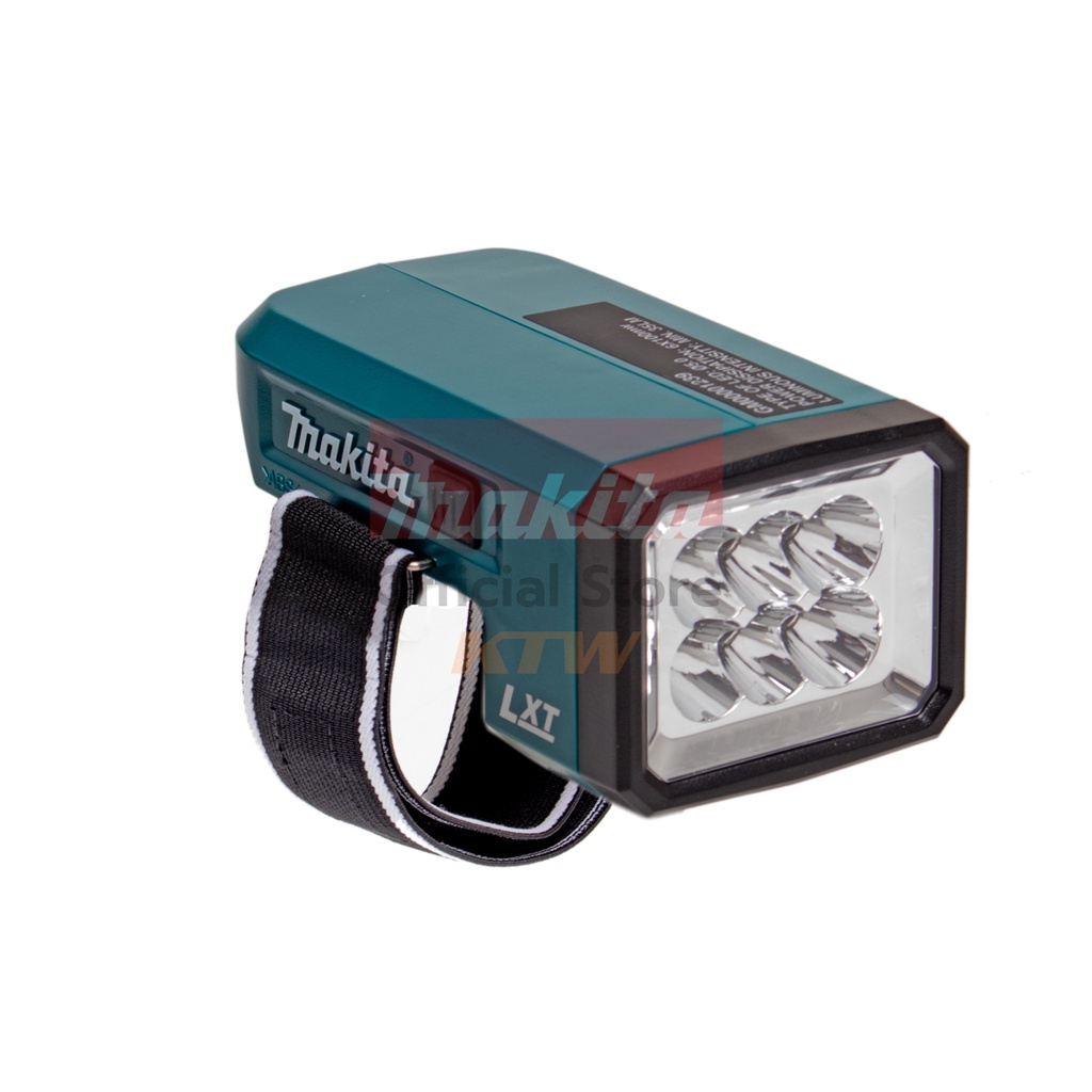 MAKITA ไฟฉายไร้สาย LED 18 โวลต์ รุ่น DML-186 ไฟฉาย LED 6 ดวง ทำงานได้นานถึง 25 ชม. ไม่รวมแบตเตอรี่-แ