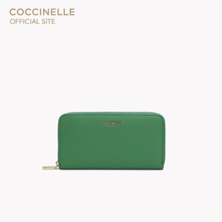 COCCINELLE METALLIC SOFT WALLET 110401 กระเป๋าสตางค์ผู้หญิง