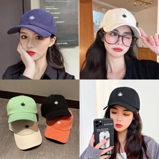 หมวกแก๊ป_ลายใบไม้ Cap Hat