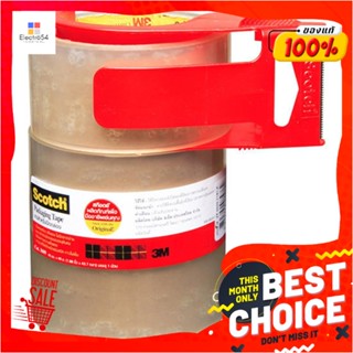 OPP เทปOPP SCOTH 2 นิ้ว X 40 หลา สีใส บรรจุ 3 ม้วนOPP TAPE SCOTH 2INX40Y CLEAR 3PCS/SET