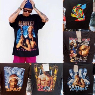 D37 TUPAC เสื้อวง เสื้อยืดวง เสื้อวงดนตรี เสื้อวงร็อคRock yeah Brand T-Shirts S M L XL 2XL 3XL