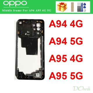 กรอบครอบเลนส์กล้อง ด้านข้าง สําหรับ OPPO A94 A95 4G 5G