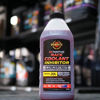 [เย็นสุด ระดับรถสนาม] น้ำยาหล่อเย็นระดับ Racing สูตรเข้มข้น Penrite 10 Tenths Race Coolant Inhibitor ผสมน้ำได้ 20 ลิตร