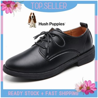 HUSH PUPPIES รองเท้าโลฟเฟอร์ ส้นแบน แบบสวม สําหรับผู้หญิง