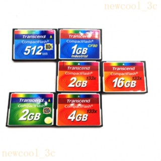 Ae11pane Trendywarttranscend CompactFlash การ์ดหน่วยความจํา CF 512MB 1GB 2GB 4GB สําหรับกล้อง SLR❤แผ่น Cd M3