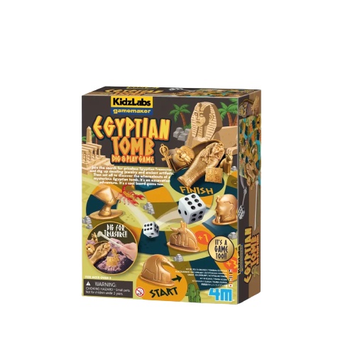 4M Kidz Labs Gamemaker : Egyptian Tomb Dig & Play Game