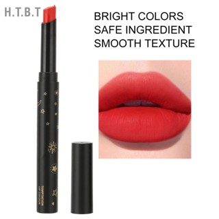 H.T.B.T Matte ลิปสติก Long Lasting Waterproof ลิปกลอสแต่งหน้า Lip Makeup Gift สำหรับเด็กผู้หญิง 0.06oz