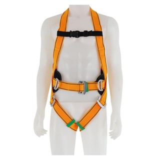 FULL-BODY เข็มขัดนิรภัยเต็มตัวตะขอใหญ่ SA-S108 สีส้มFULL-BODY INDUSTRIAL SAFETY BELT WITH SNAP HOOK SA-S108 ORANGE