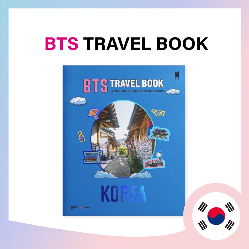 [ Bts ] หนังสือการเดินทาง BTS พร้อมการแสดงอารมณ์เกาหลี มีประโยชน์