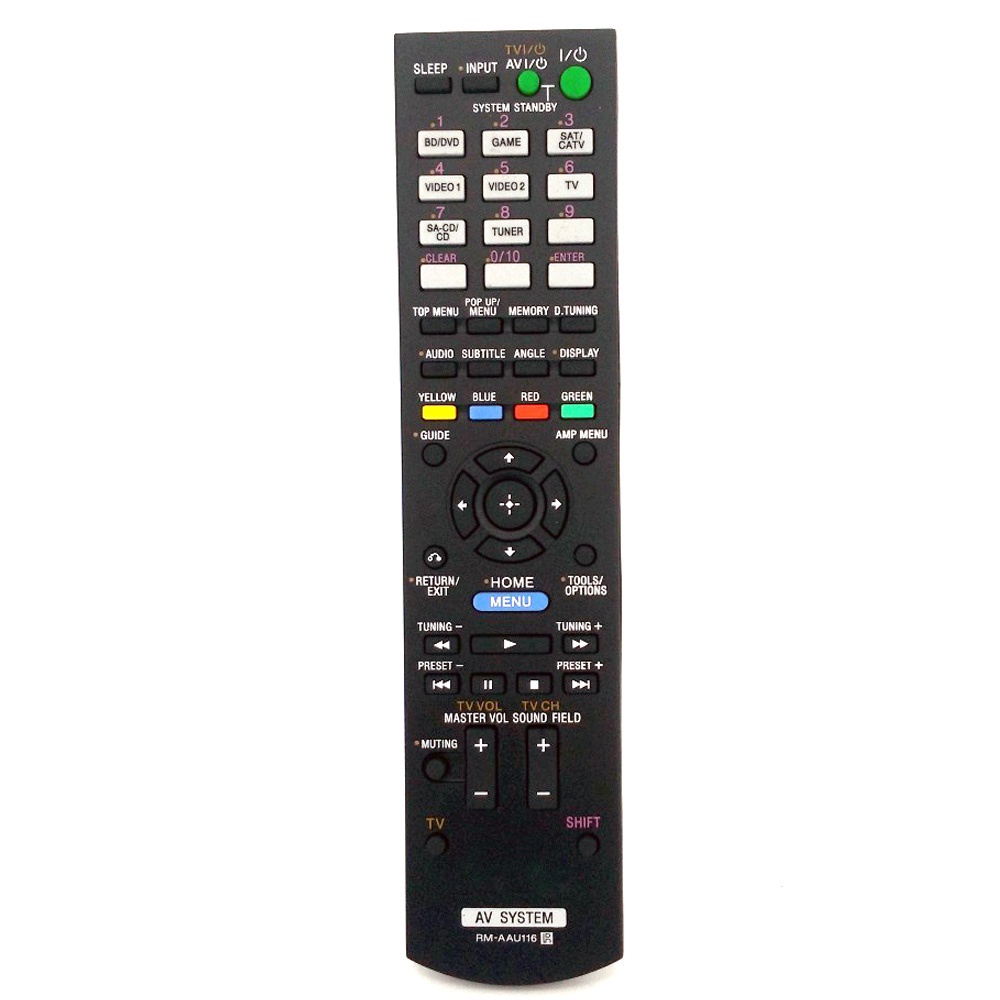 ใหม่คุณภาพสูง RM-AAU116 รีโมทคอนโทรลสําหรับ Sony AV ระบบ RM-AAU168 AAU113 AAU104 STR-KS380 STR-KS470