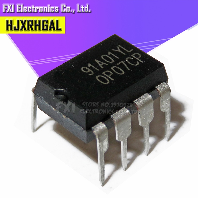 10PCS OP07CP DIP8 OP07 DIP เครื่องขยายเสียงการทํางานทั่วไปใหม่