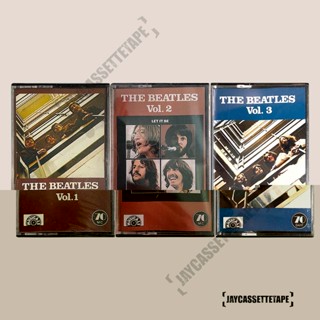 เทปเพลง เทปคาสเซ็ต เทปคาสเซ็ท Cassette Tape เทปเพลงสากล THE BEATLES  รวมฮิต Vol.1/Vol.2/Vol.3