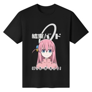 BOCCHI THE ROCK Hitori Gotou Oversized T Shirt for Men Anime Tshirt Cotton Tops Tees Unisex_07