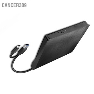  Cancer309 ไดรฟ์ดีวีดี USB3.0 TYPE C อินเทอร์เฟซคู่ Universal Tray Type ไดรฟ์ออปติคัลภายนอกเครื่องเล่น DVD เครื่องเขียนซีดี