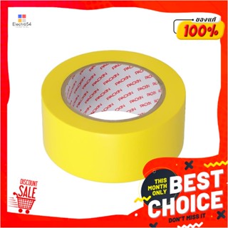 FLOOR เทปตีเส้น PACK IN 2 นิ้วX33เมตร สีเหลืองFLOOR MASKING TAPE PACK IN 2INX33M YELLOW