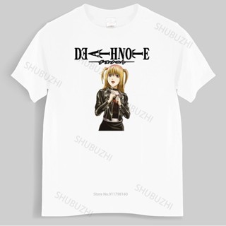 Men Cotton T Shirt Summer Brand Tshirt Classic Death Note Misa T Shirt Men Japanese Anime Manga Kawaii Tshirt Funny_12