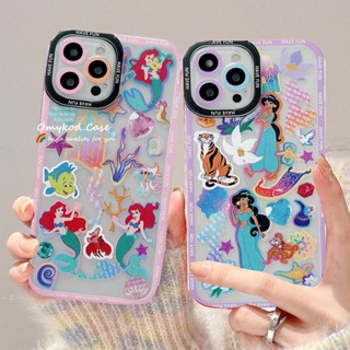 เคสโทรศัพท์มือถือ ซิลิโคนนิ่ม TPU ใส กันกระแทก ลายการ์ตูน Omykod น่ารัก สําหรับ Samsung S21 S20 FE S22 S21 S20 Plus Ultra Note 20Plus M33 M23 M53-03