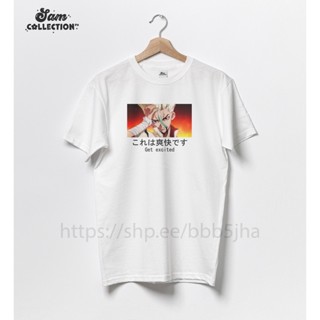 Senku Dr Stone Anime Shirt Cotton Spandex Unisex For Men Women Tshirt 1_08