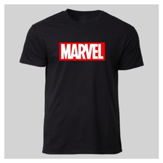 ASM MARVEL Logo T-shirt For Men / For Women (Black, White, Gray, Blue T shirt)_01