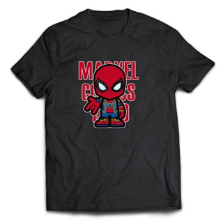 READY STOCK !!Marvel TEE SPIDER MAN OH NO ART FASHION MEN TEE TREND  Baju T Shirt Lelaki Men Tee 100% Cartoon_02