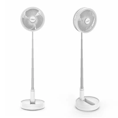 พัดลมไร้สายพับเก็บได้ LED IDEO HOME รุ่น EF1902 สีขาว thumbnail 5