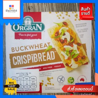 ขนม Orgran Toasted Buckwheat Crispbread 125g Orgran Toasted Buckwheat Crispbread 125gบิสกิต, คุ้กกี้, เวเฟอร์