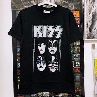 เสื้อยืดคอกลมเสื้อวง Kiss  SP-333 (แขนยาว)  เสื้อวงดนตรี เสื้อวงร็อค เสื้อนักร้องS-3XL_03