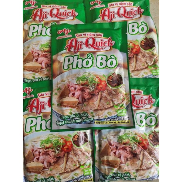 ผงปรุงรสเฝอรสเนื้อ Aji-Quick 57 กรัม สำหรับ 4-5 ท่าน