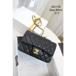 กระเป๋า chanel งานสวยพร้อมส่ง size 20cm