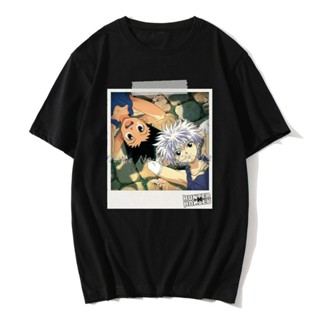 Hunter X Hunter Tshirt Short Sleeve Cotton Tee Men Summer Killua Zoldyck T-shirt Anime Manga Japan Hunters Hxh T Sh_02