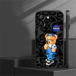 เคสซิลิโคนนิ่ม ลายการ์ตูนหมี สําหรับ Infinix Note 12 G96 Note 11 Smart 6 Smart 5 Hot 11S NFC Hot 11 Play 12 10 Play 9 Play Hot 10S Hot 10T